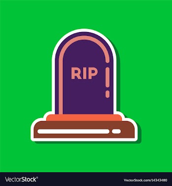Paper sticker on stylish background halloween vector image