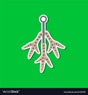 Paper sticker on stylish background halloween vector image
