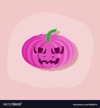 Paper sticker on stylish background halloween vector image