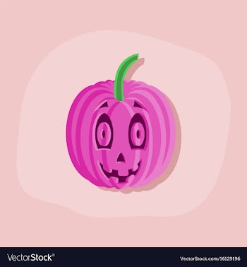 Paper sticker on stylish background halloween vector image