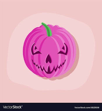 Paper sticker on stylish background halloween vector image