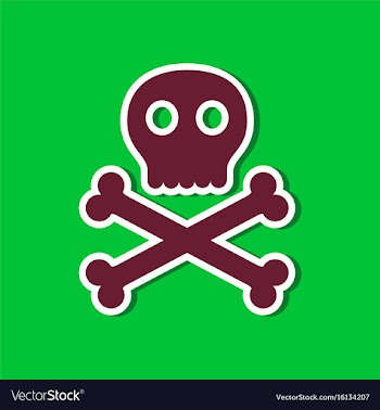 Paper sticker on stylish background halloween vector image