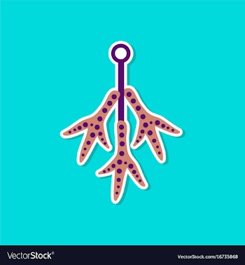Paper sticker on stylish background halloween vector image
