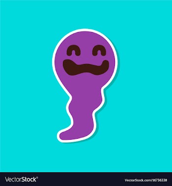 Paper sticker on stylish background halloween vector image