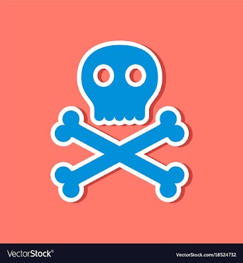 Paper sticker on stylish background halloween vector image