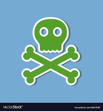 Paper sticker on stylish background halloween vector image