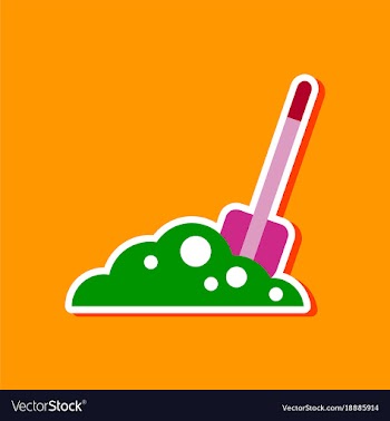Paper sticker on stylish background halloween vector image