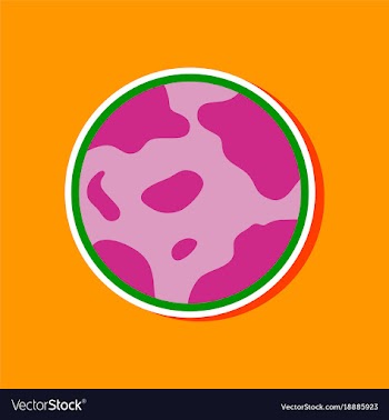 Paper sticker on stylish background halloween vector image