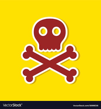 Paper sticker on stylish background halloween vector image