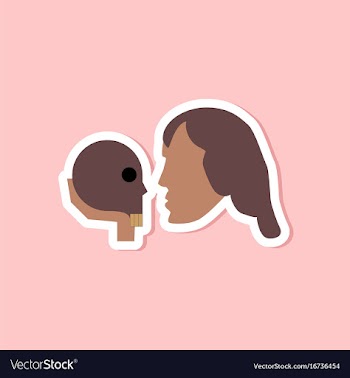 Paper sticker on stylish background hamlet vector image