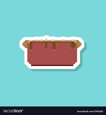 Paper sticker on stylish background hot dog vector image