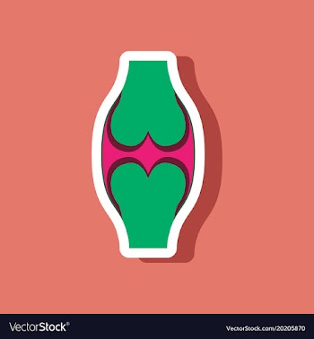 Paper sticker on stylish background joint vector image