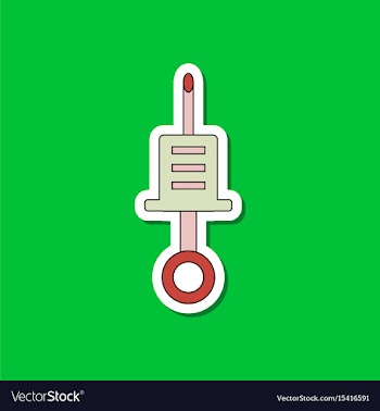 Paper sticker on stylish background kids toy vector image