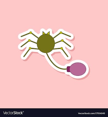Paper sticker on stylish background kids toy vector image