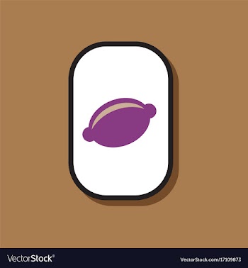 Paper sticker on stylish background lemon vector image