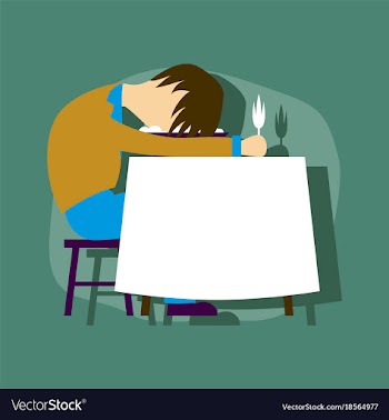 Paper sticker on stylish background man sleeping vector image