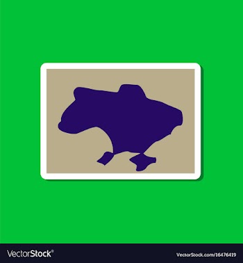 Paper sticker on stylish background map of ukraine vector image