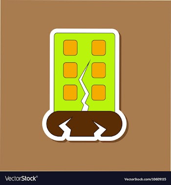 Paper sticker on stylish background natural vector image