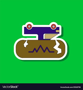 Paper sticker on stylish background natural vector image
