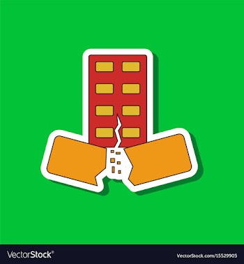 Paper sticker on stylish background natural vector image
