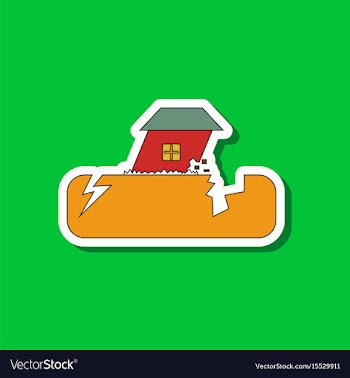 Paper sticker on stylish background natural vector image