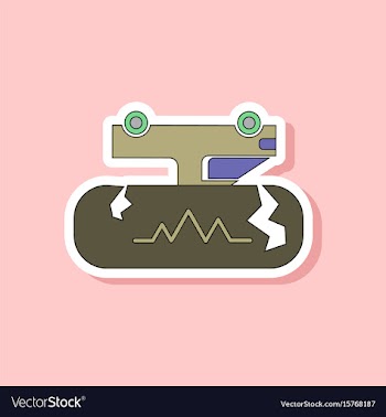 Paper sticker on stylish background natural vector image