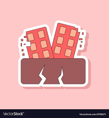 Paper sticker on stylish background natural vector image