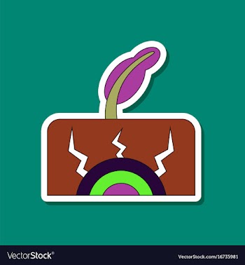 Paper sticker on stylish background natural vector image