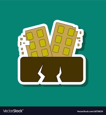 Paper sticker on stylish background natural vector image
