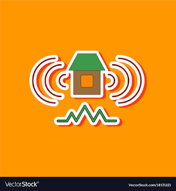Paper sticker on stylish background natural vector image
