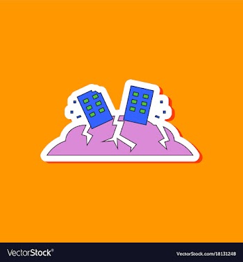 Paper sticker on stylish background natural vector image
