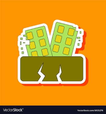 Paper sticker on stylish background natural vector image