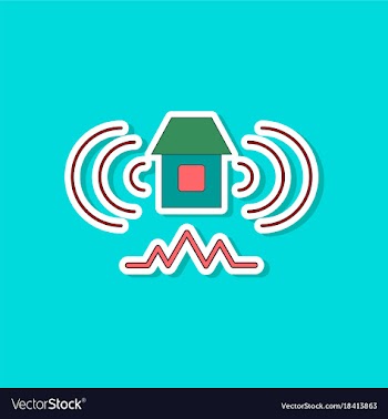 Paper sticker on stylish background natural vector image
