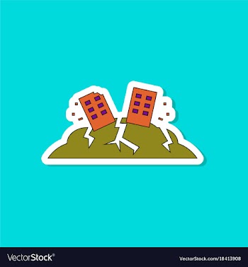 Paper sticker on stylish background natural vector image