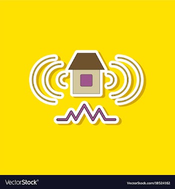 Paper sticker on stylish background natural vector image