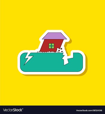 Paper sticker on stylish background natural vector image