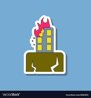 Paper sticker on stylish background natural vector image