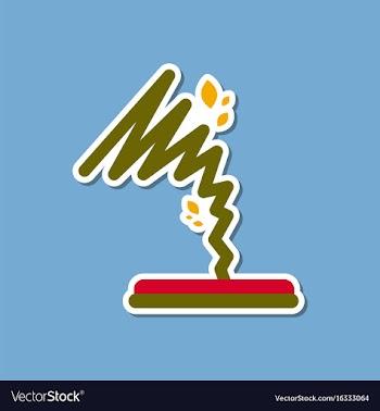 Paper sticker on stylish background of disaster vector image