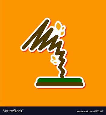 Paper sticker on stylish background of disaster vector image