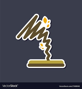 Paper sticker on stylish background of disaster vector image