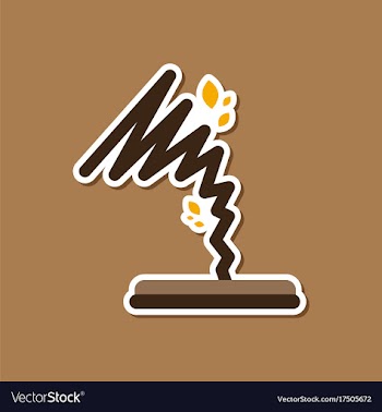 Paper sticker on stylish background of disaster vector image