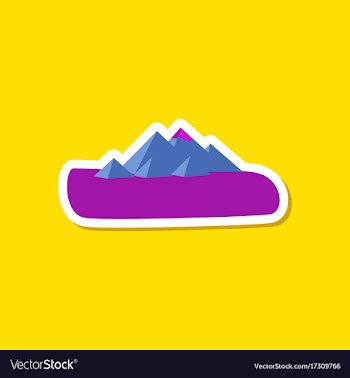 Paper sticker on stylish background of egyptian vector image