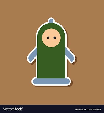 Paper sticker on stylish background of gays condom vector image