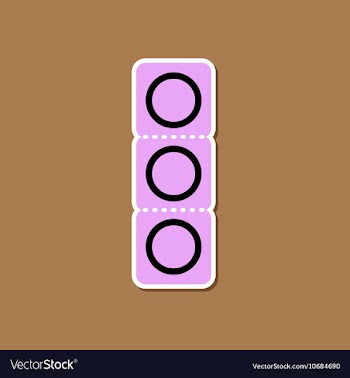 Paper sticker on stylish background of gays condom vector image