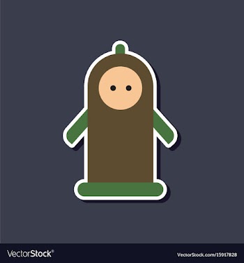 Paper sticker on stylish background of gays condom vector image