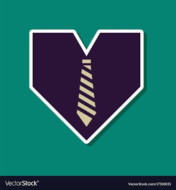 Paper sticker on stylish background of gays heart vector image