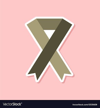 Paper sticker on stylish background of gays hiv vector image