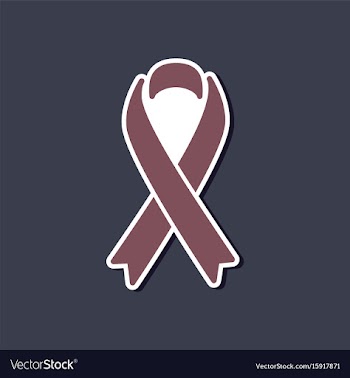Paper sticker on stylish background of gays hiv vector image
