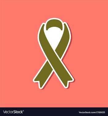 Paper sticker on stylish background of gays hiv vector image