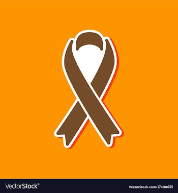 Paper sticker on stylish background of gays hiv vector image